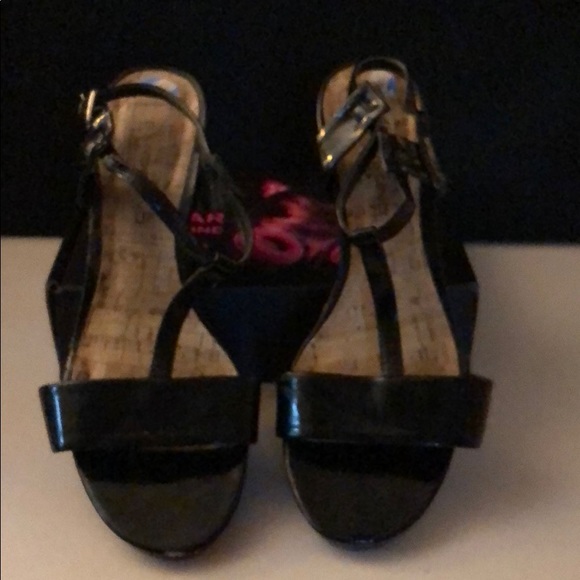 Patent Leather Bandolino Wedges - Picture 2 of 2